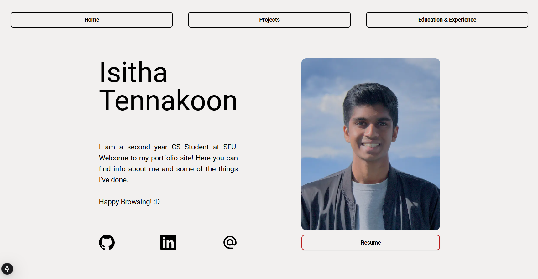 portfolio site image